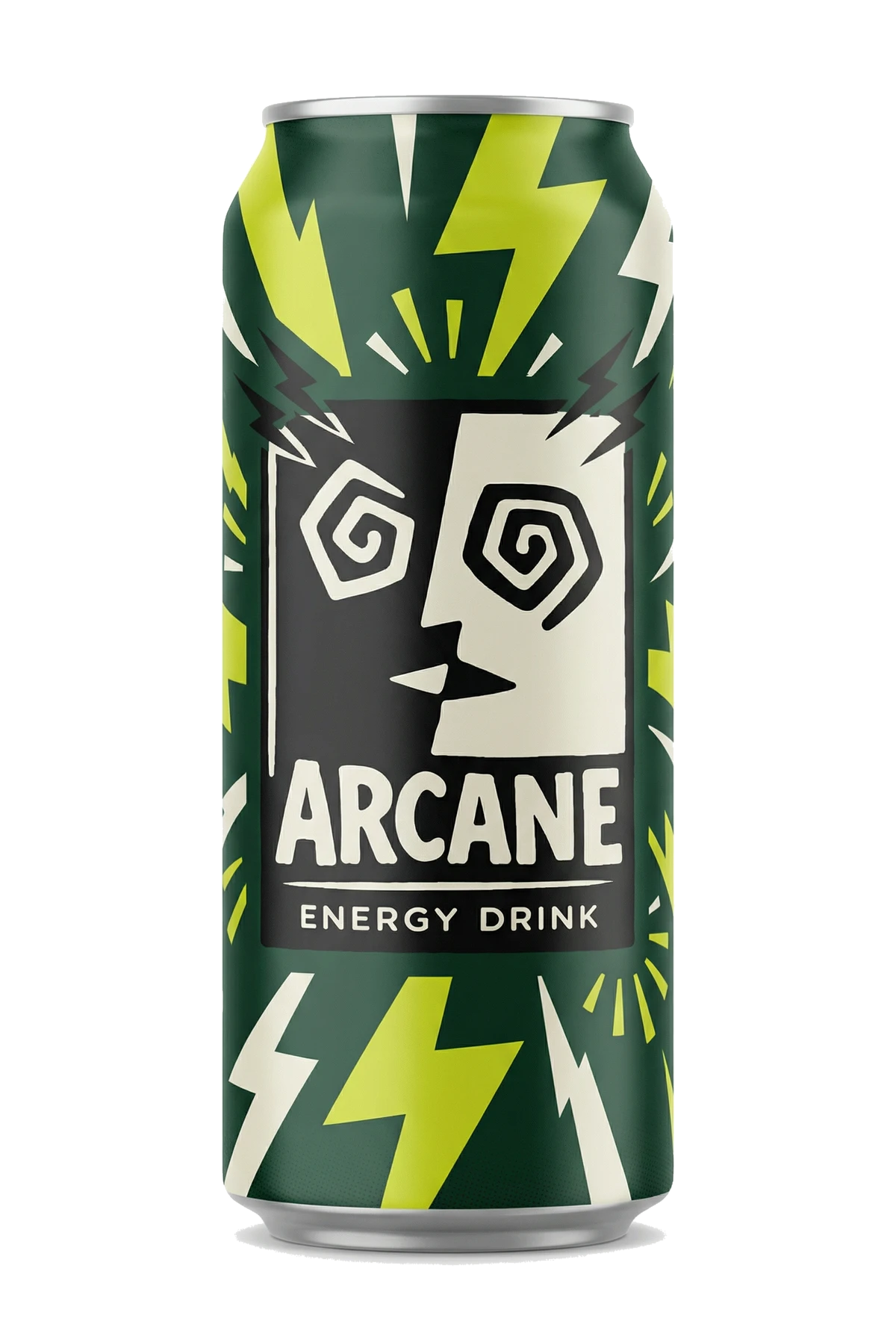 Arcane Verdant energy drink can